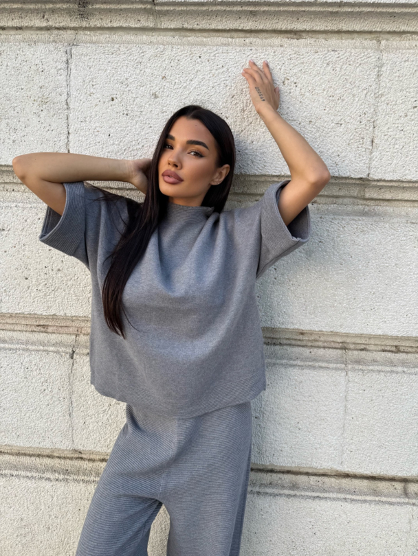 Блуза Frenchie Grey