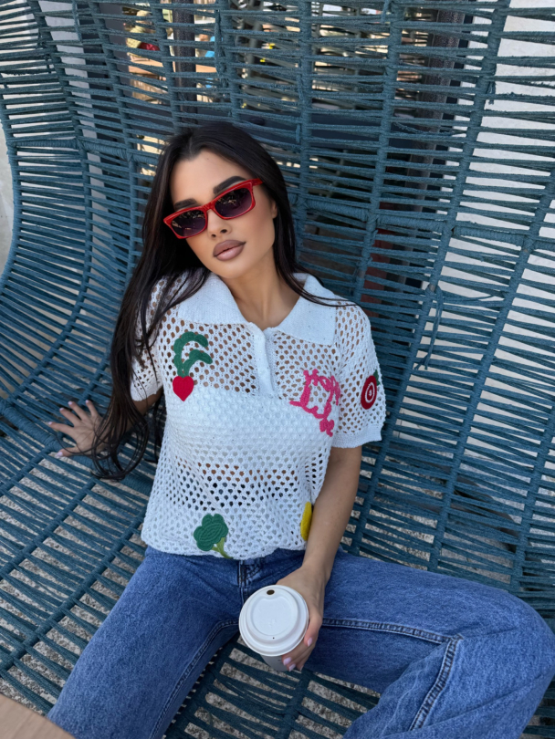 Блуза Happy Life White