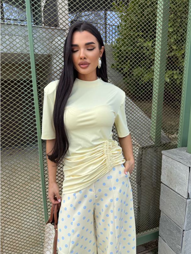 Туника Mendos Butter Yellow