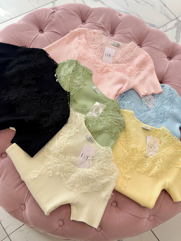 Блуза Soles Pistacio