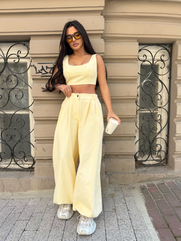 Дънки Felosia Butter Yellow