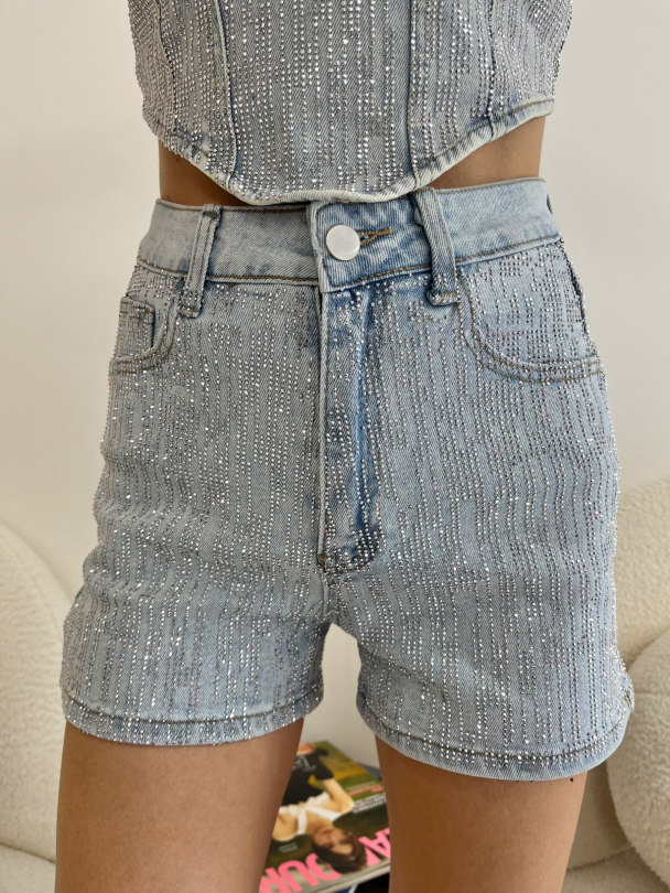 Дънкови панталонки Meere Blue