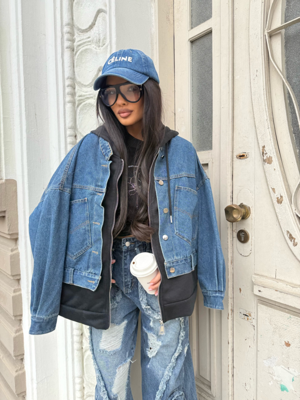 Дънково яке Sedora Black