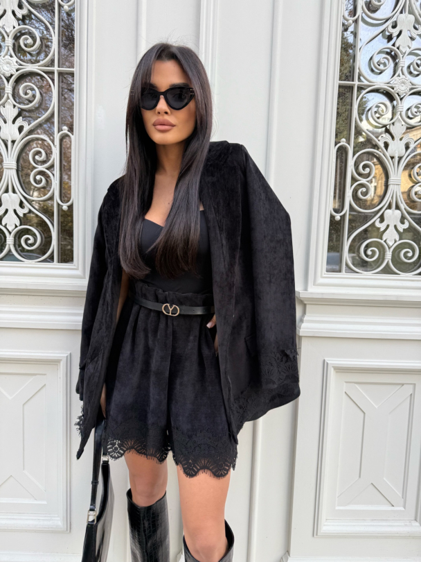 Къси панталони Eden Black