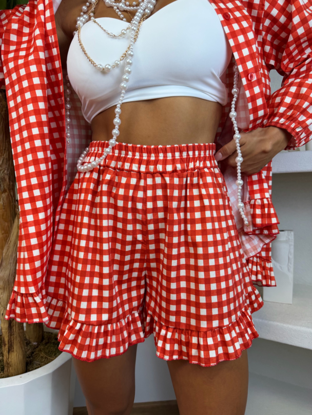 Къси панталонки Monroe Cherry