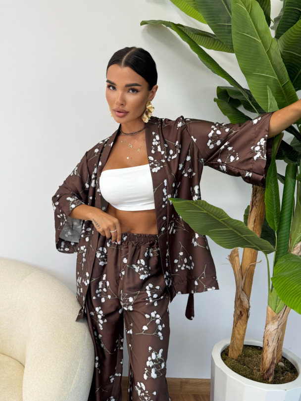 Кимоно Zalia Dark Chocolate