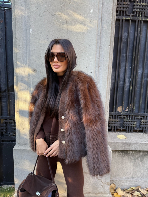 Палто Jaselina Chocolate