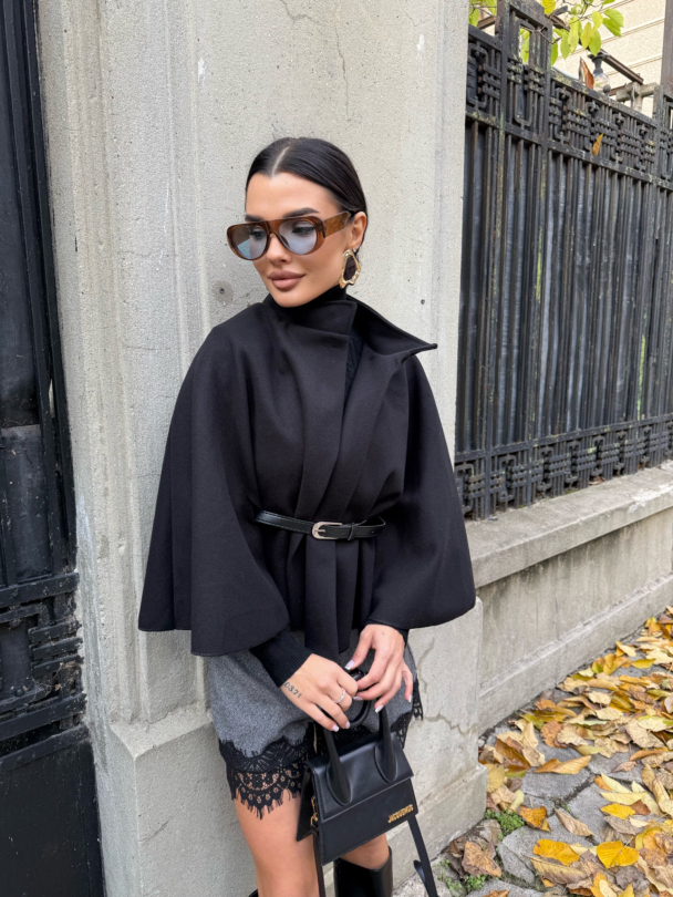 Палто Marielle Black