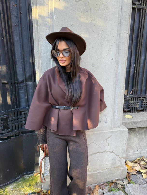 Палто Marielle Dark Chocolate