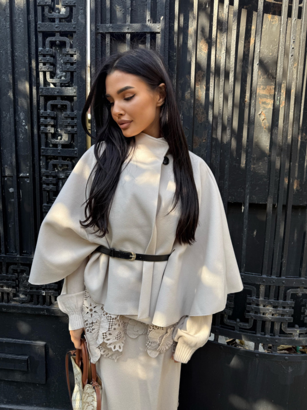 Палто Marielle Latte