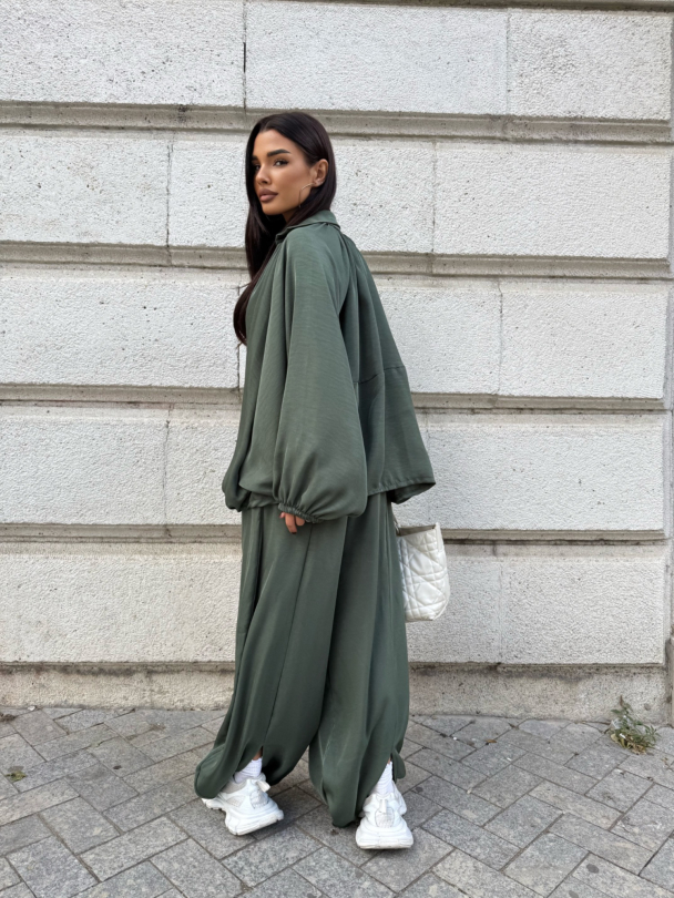 Панталон Amika Olive 