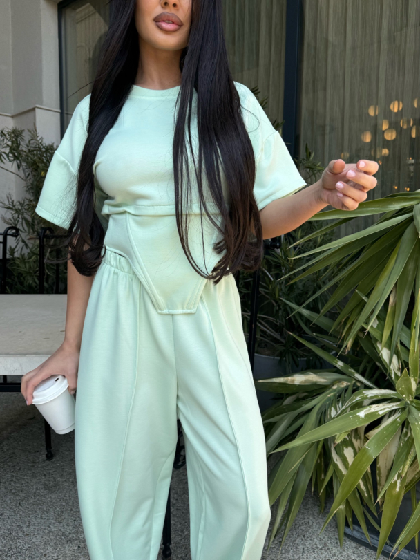 Панталон Darios Matcha