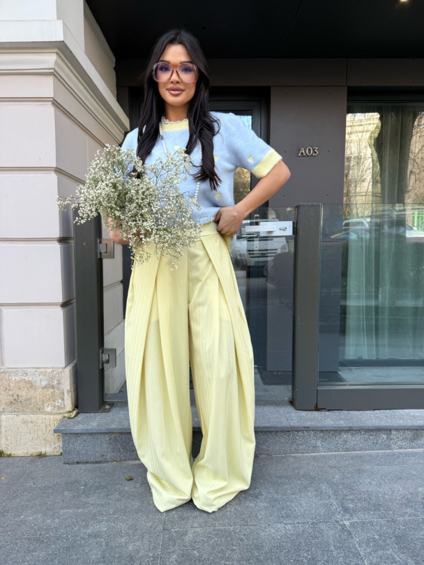 Панталон Fiore Lumi Butter Yellow