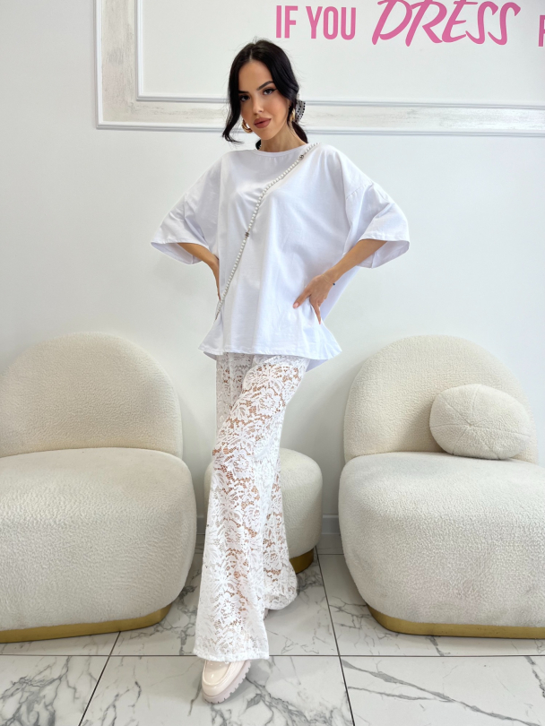 Панталон Laureti White