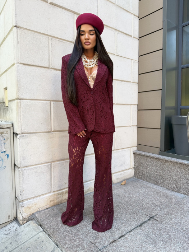 Панталон Lugano Burgundy