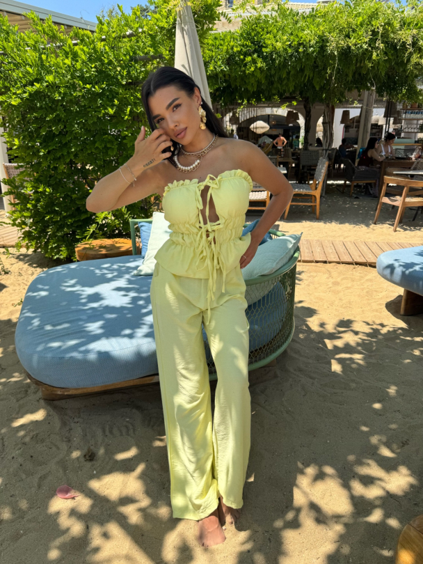 Панталон Milenita Lime