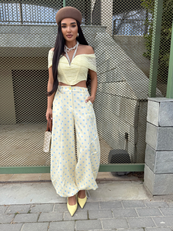 Панталон Ruffle Butter Yellow