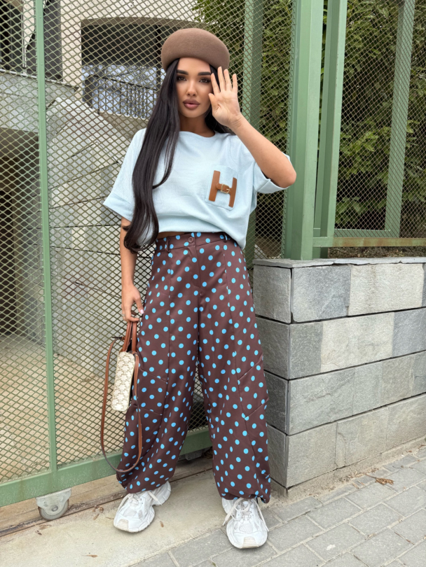 Панталон Ruffle Chocolate