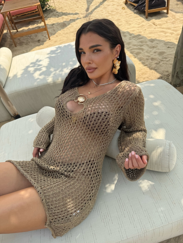 Плажна рокля Seggo Bronze