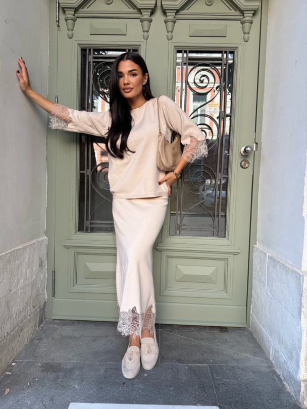 Плетена блуза Eterno Latte