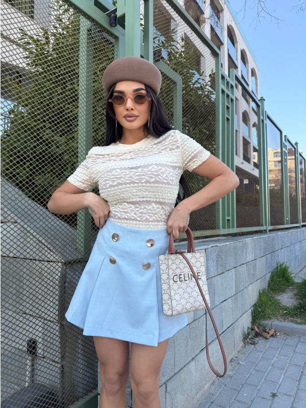 Пола панталонки Grepes Blue