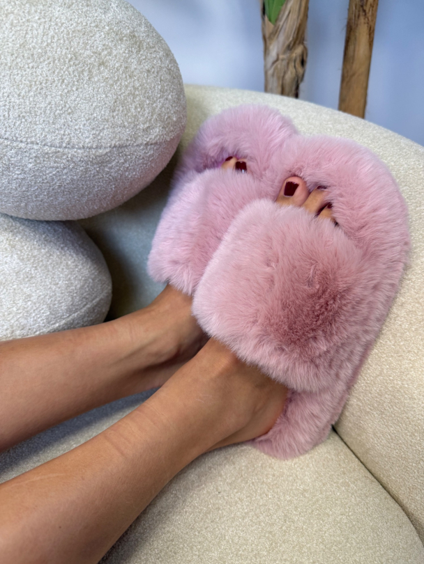 Пухени чехли Bibby Powder