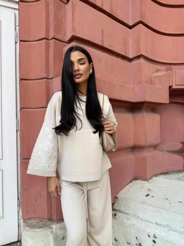 Пуловер Divine Latte