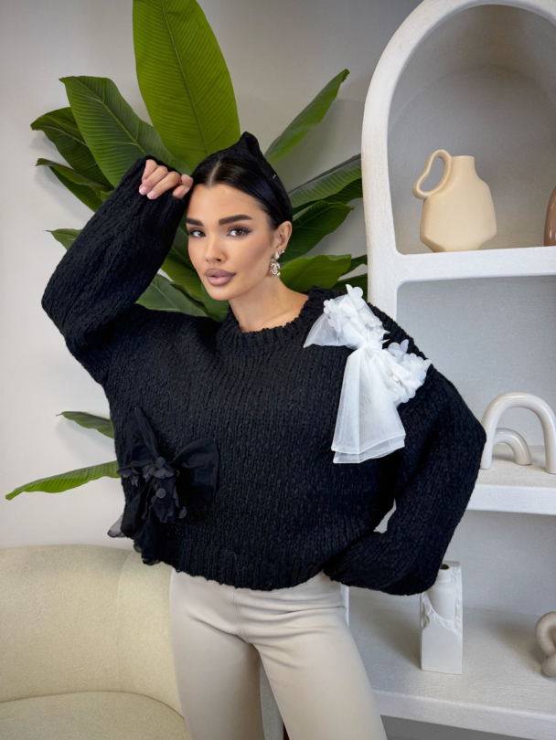 Пуловер Inner Calm Black