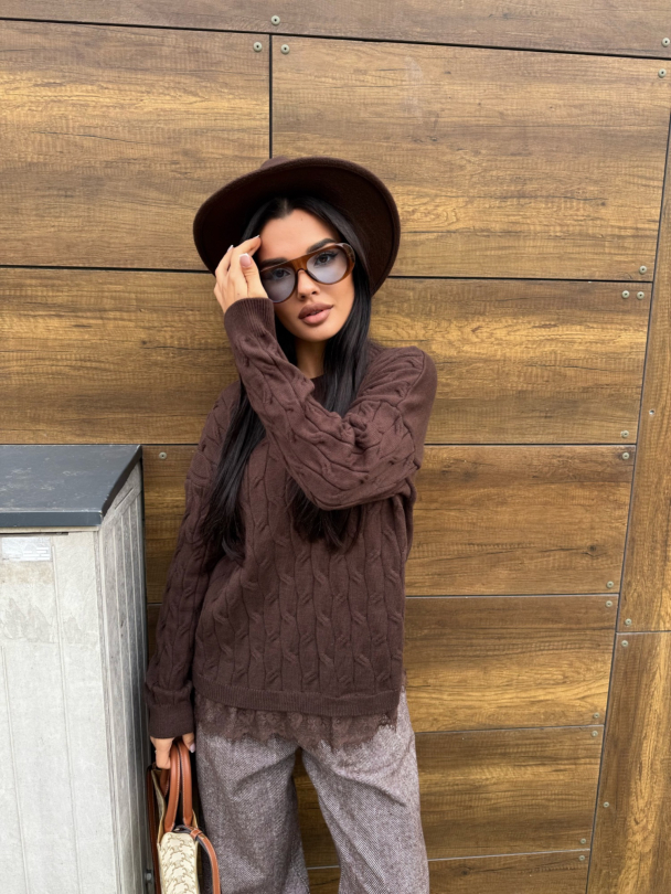 Пуловер Lavena Chocolate