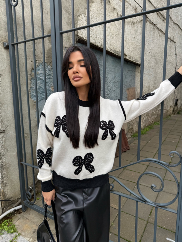 Пуловер Mauvelia White