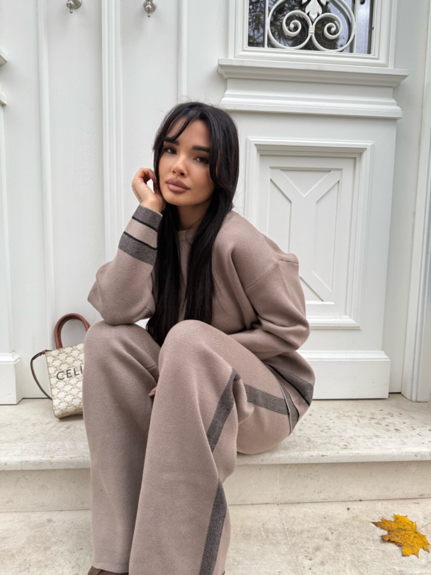 Пуловер Natur Mocha Mousse