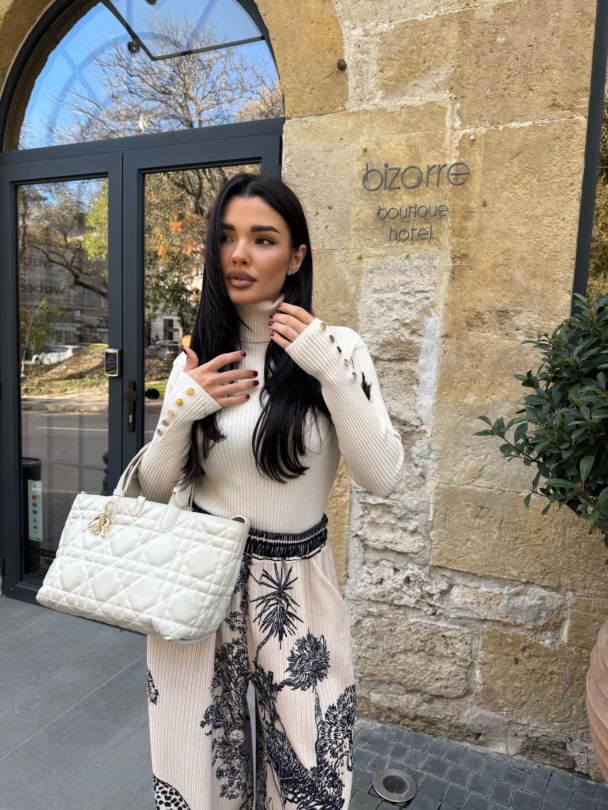 Пуловер поло Bellors Vanilla