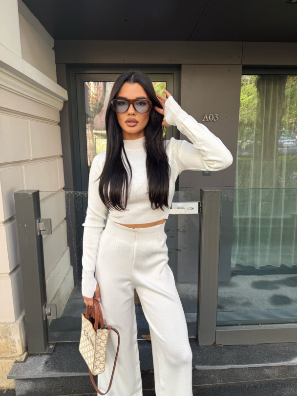 Пуловер Superior White