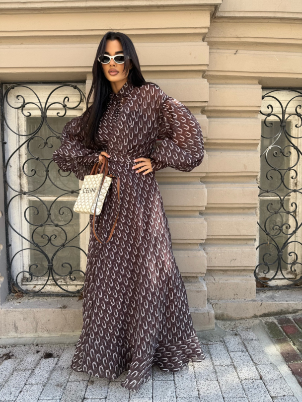 Рокля Aluna Dark Chocolate