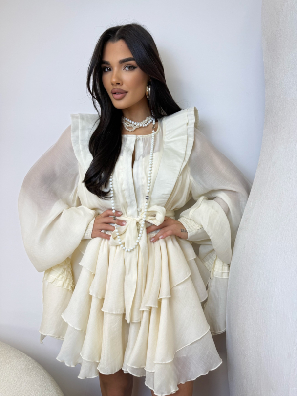 Рокля Belladorria Creamy