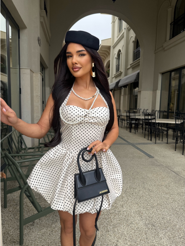 Рокля Bendis White