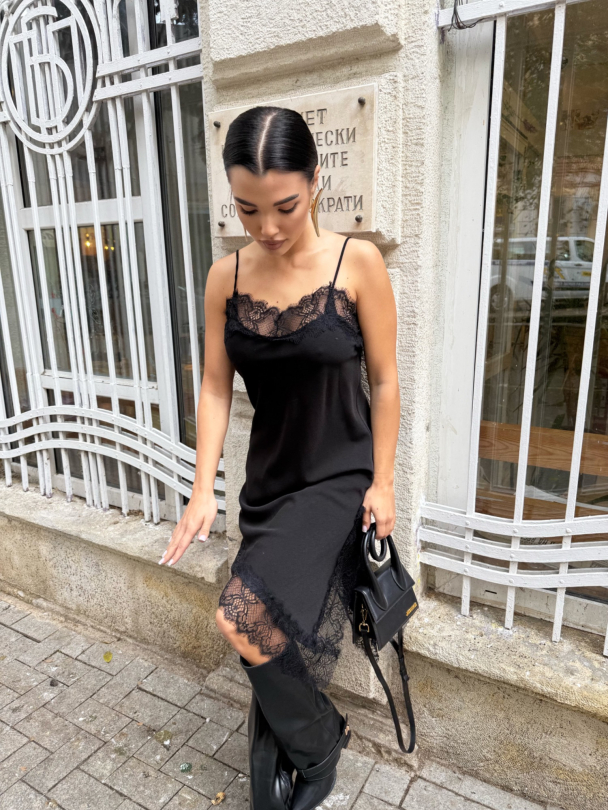 Рокля Bernito Black