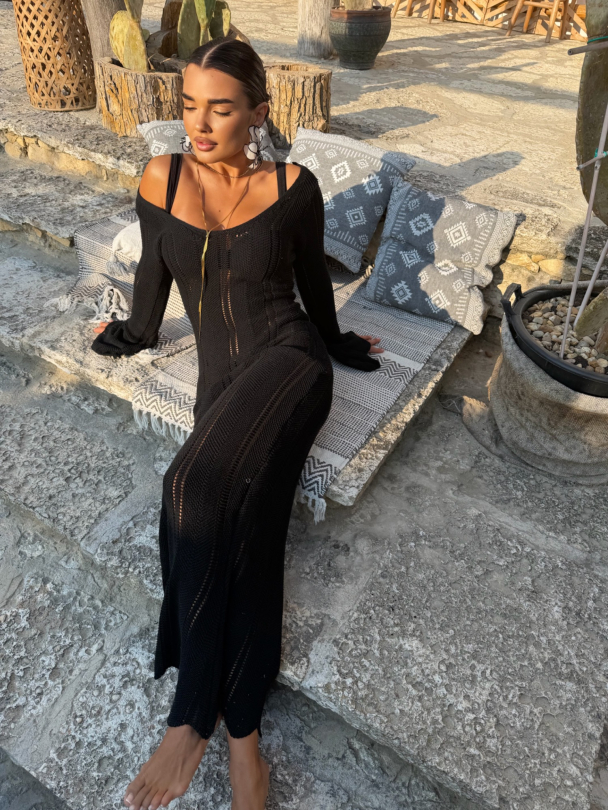 Рокля Cavo Tagoo Black