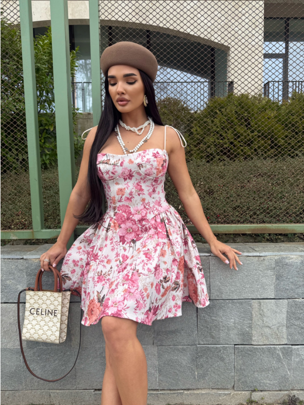 Рокля Feray Pink Flora