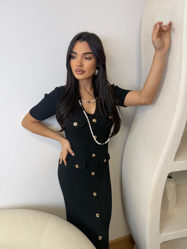 Рокля Magnolia Black