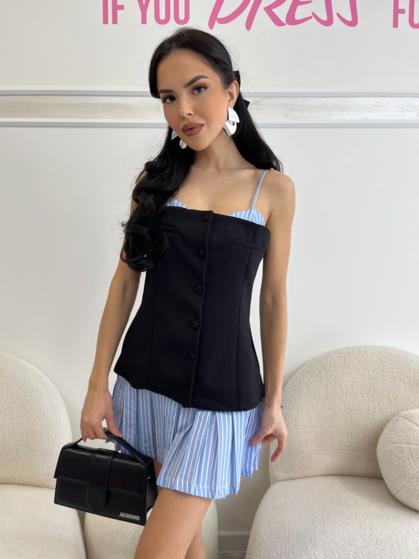 Рокля Masterpieces Black