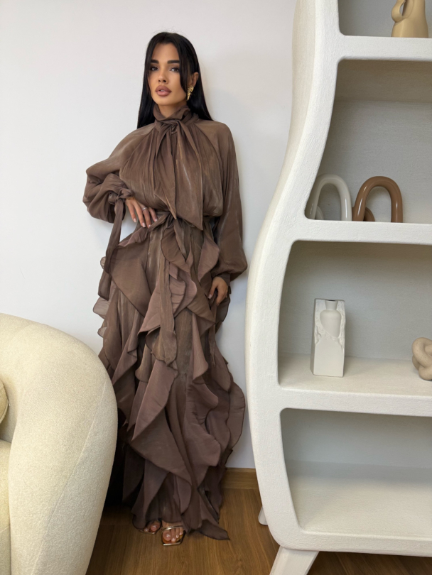 Рокля Opposite Chocolate