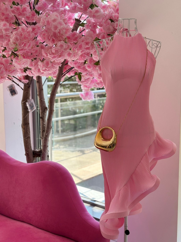 Рокля Perineal Pink