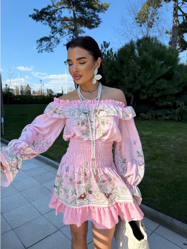 Рокля Pollena Pink