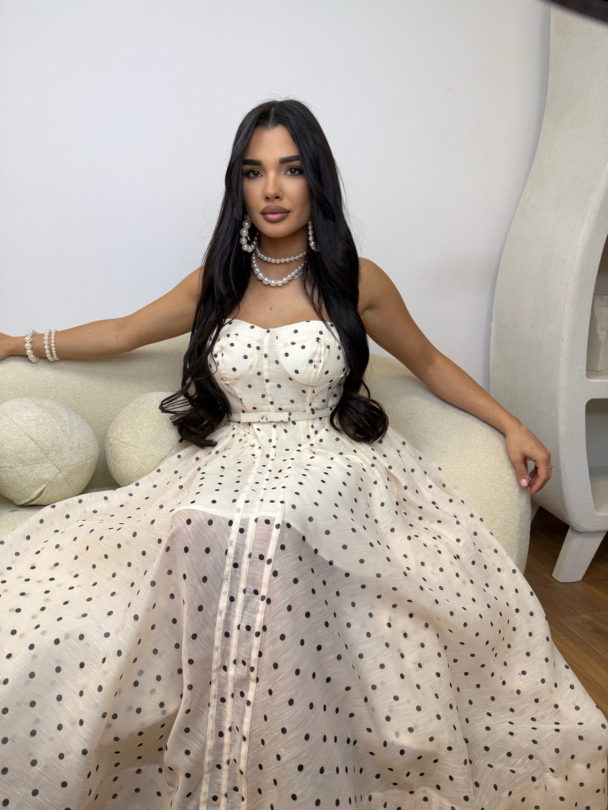 Рокля Popular Creamy