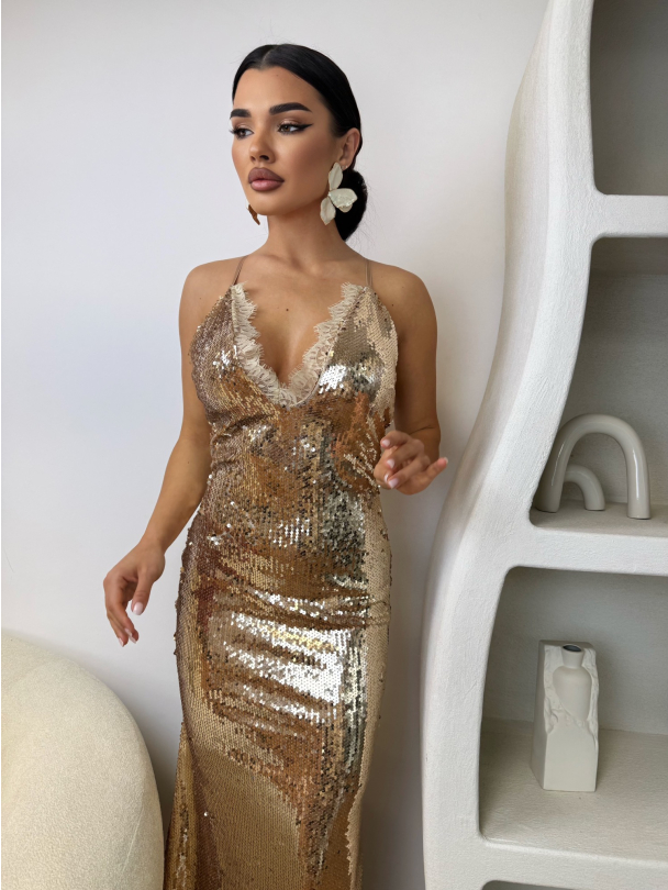 Рокля Stopped Golden Hour