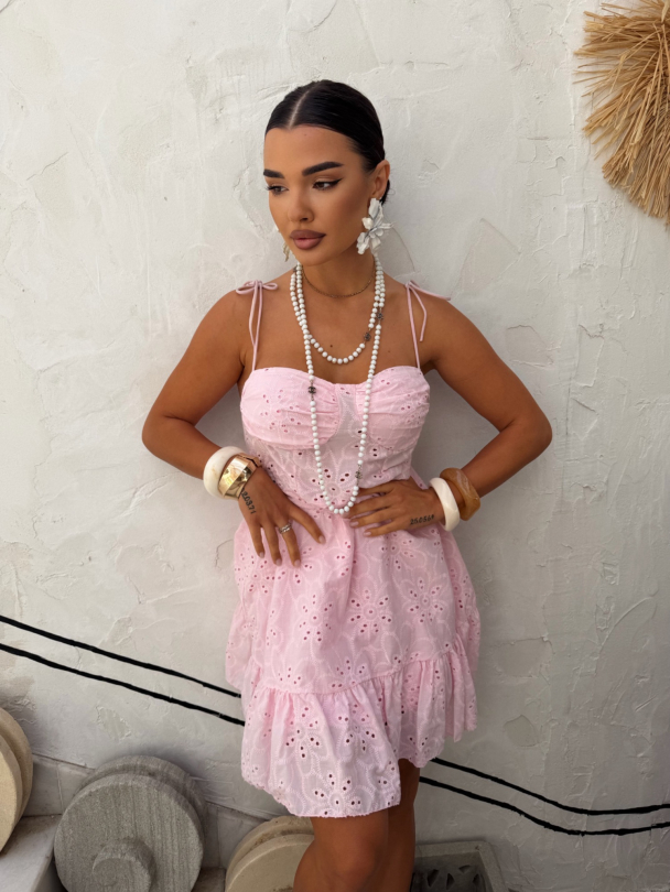 Рокля Wawa Baby Pink