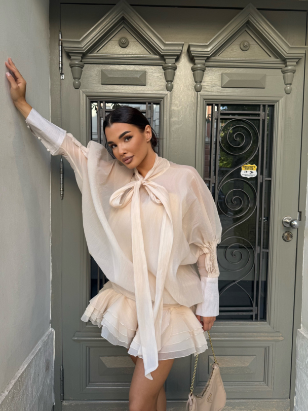 Сет рокля и панталонки Encanto Vanilla