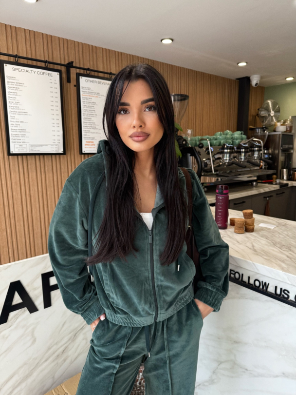 Суитшърт Cozy Greeny