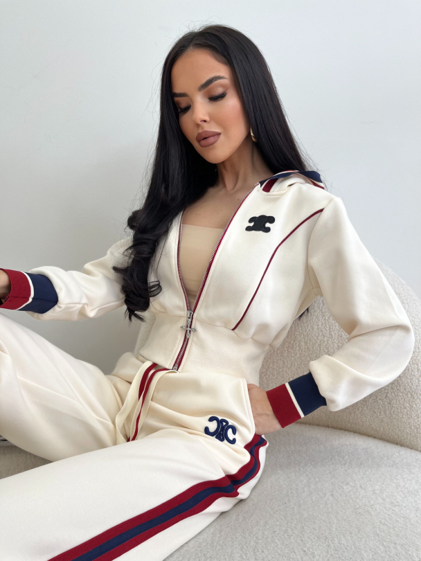 Суитшърт Selina Cream